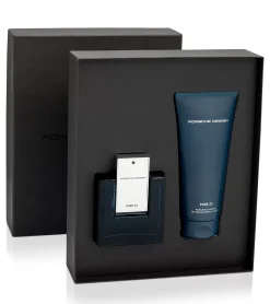 Cofanetto Regalo Porsche Design Pure 22 Composto Da Eau De Parfum E Shampoo-Docciaschiuma