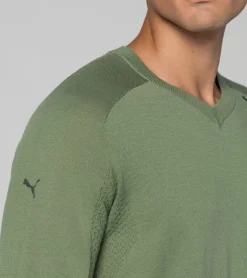 Evoknit® V-Neck Pullover