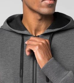 24H Hooded Giacca In Felpa