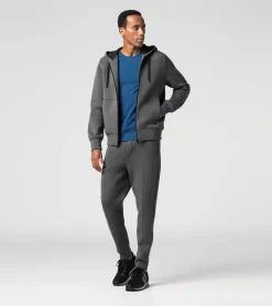 24H Hooded Giacca In Felpa