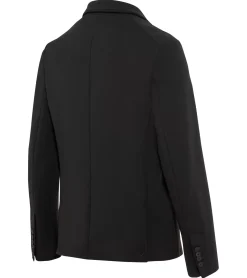 Striped Detailed Driving Knit Blazer